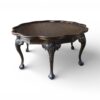 Classic European centre table with contoured top