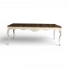 Elarion Court Dining Table with carved details