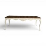 Elarion Court Dining Table with carved details