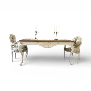 Rivelle Heritage Dining Table in solid teak wood