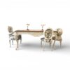 Luxury handcrafted Rivelle Heritage Dining Table