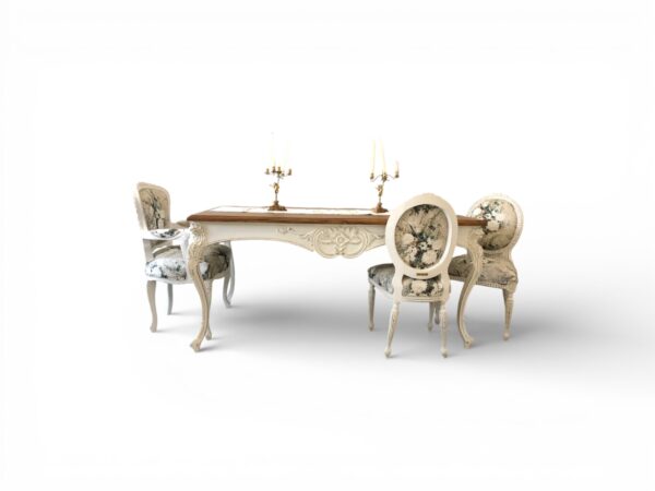 Luxury handcrafted Rivelle Heritage Dining Table