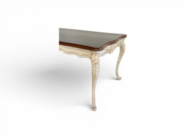 Elegant teak wood Valcour Legacy Dining Table