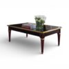 Classic wooden coffee table with elegant finish