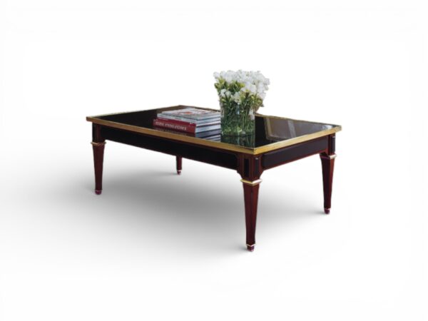 Classic wooden coffee table with elegant finish