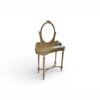Classic carved wooden dressing table