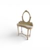 Luxury wooden vanity table design