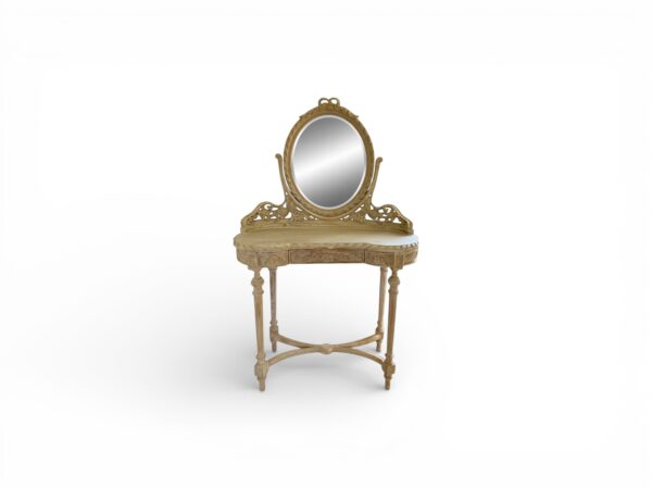 Cresta Dressing Table with oval mirror