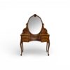 Classic oval wooden dressing table design
