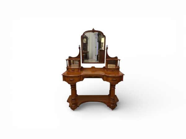 Auremont Heritage Dressing Table with carved mirror