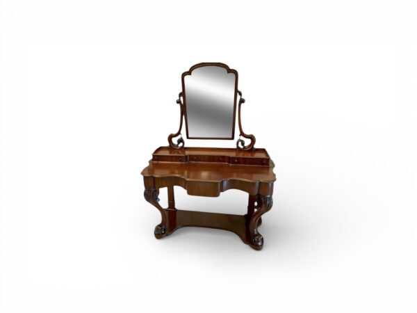 Handcrafted wooden Zelario Dressing Table with drawers