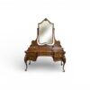 Victorian Dressing Table with carved wooden frame