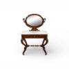 Regency Vale dressing table with oval mirror