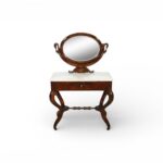 Regency Vale dressing table with oval mirror