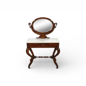 Regency Vale dressing table with oval mirror