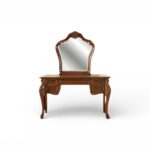Ardenwood Classic dressing table with carved wooden mirror