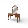 Traditional wooden dressing table with elegant detailing