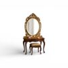 Gildora Heritage dressing table with ornate gold mirror