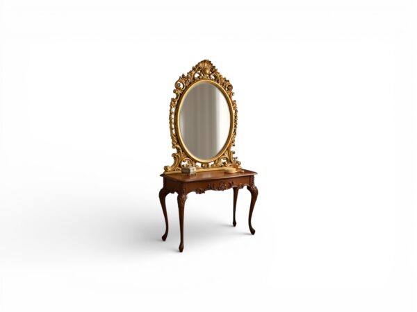 Ornate wooden dressing table for elegant bedrooms
