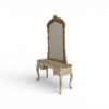 Handcrafted dressing table with carved mirror