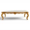 Rivault Royale Carved Dining Table in solid teakwood