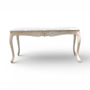 Blossom Flora Table with floral carved detailing
