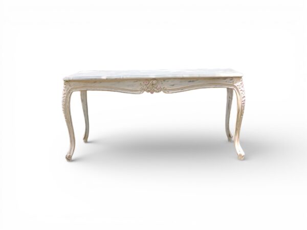 Blossom Flora Table with floral carved detailing