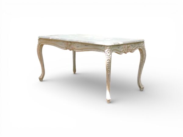 Luxury wooden Blossom Flora Table in elegant interior