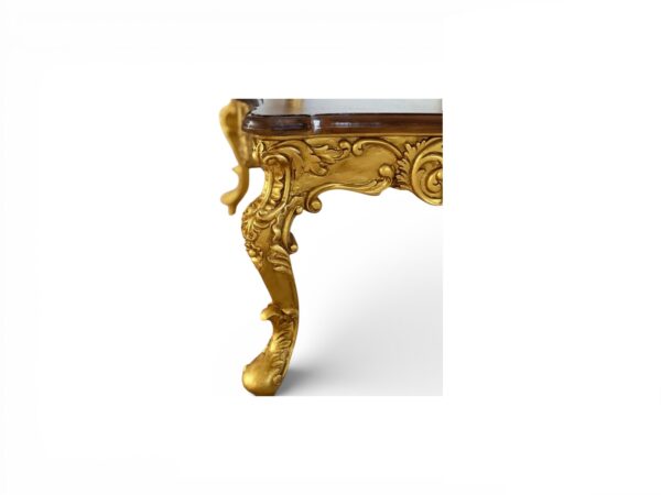 Luxury centre table with ornate apron design