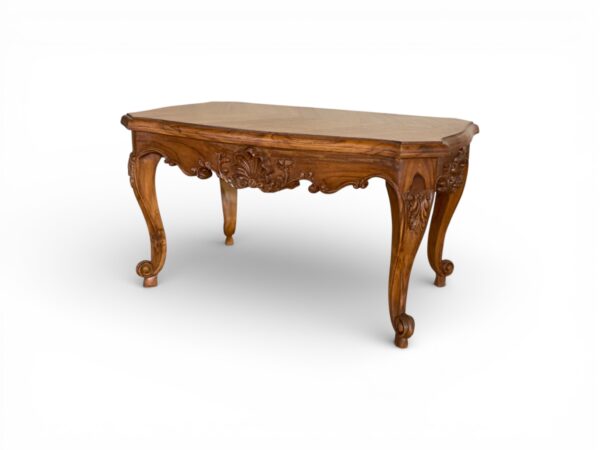 Luxury wooden centre table with clean design