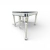 High-end rectangular dining table statement piece