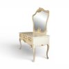 Louis style dressing table with floral detailing