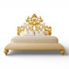 Crown Throne Bed luxury imperial palace bed