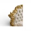 High end luxury crown bed frame