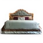 Crestwood Grace Bed with sculpted crest headboard