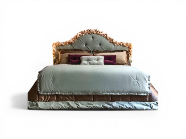 Crestwood Grace Bed with sculpted crest headboard