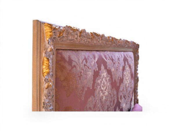 Elegant upholstered luxury bedroom bed