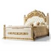 Imperial palace style carved bed