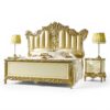 Crown inspired royal bedroom bed