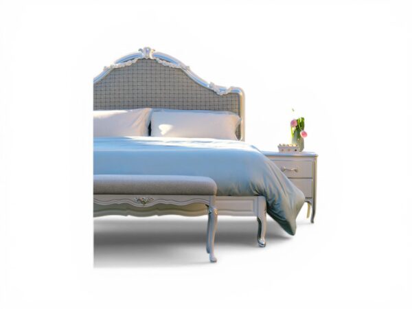Luxury villa master bedroom bed