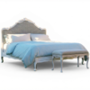 Refined heritage style bed