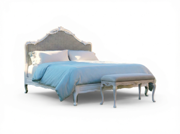 Refined heritage style bed