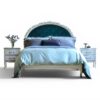 Palace inspired master bedroom bed