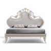 Taj Palace Bed with sculpted crown headboard