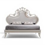 Taj Palace Bed with sculpted crown headboard
