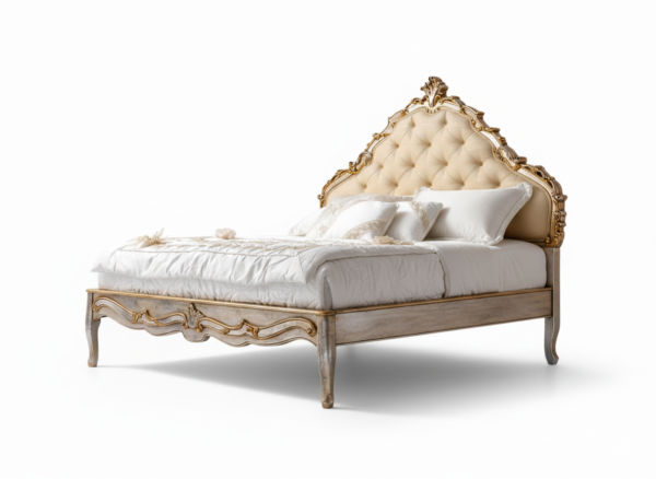 Heritage European bedroom statement bed
