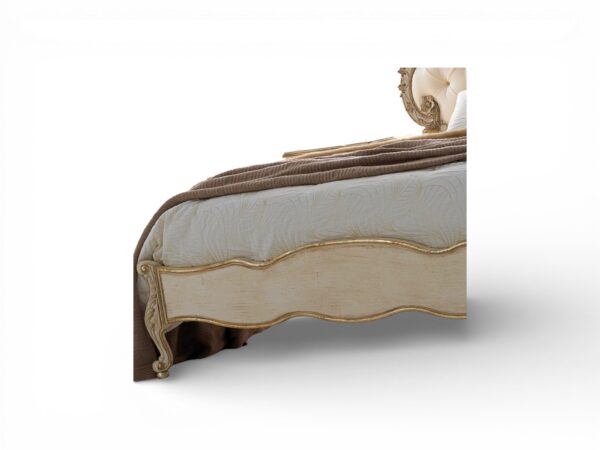 Aristocratic hardwood master bedroom bed