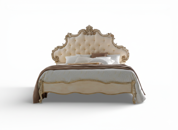 Grand luxury master suite bed