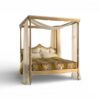 Villa Armonia Canopy Bed with four poster frame