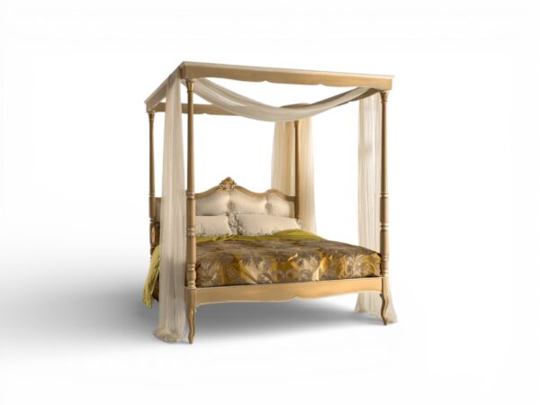 Villa Armonia Canopy Bed with four poster frame